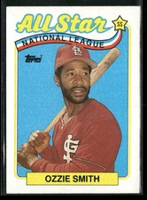 1989 Topps #389 Ozzie Smith St. Louis Cardinals
