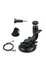 Gopro Car Suction Cup Mount 9cm Pro Series Heavy Duty  Windscreen Body + Tether