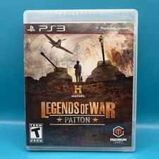History: Legends of War Patton (Sony PlayStation 3, 2012) Complete w/ Manual