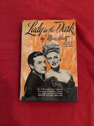 Lady in the Dark by Moss Hart 1944 1st Printing Forum Books Ginger Rogers