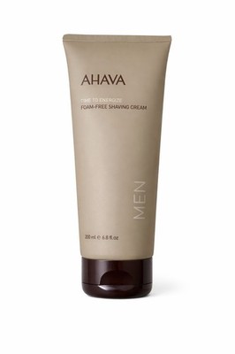 Ahava Men Foam Free Shave Cream--200ml/6.8oz LARGE Size New in Box