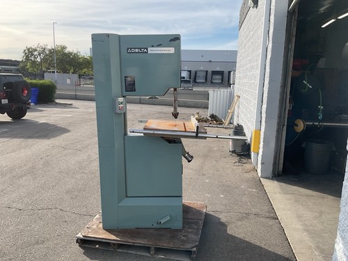 Delta 28-654 Model 20" Vertical Band Saw Industrial 3PH