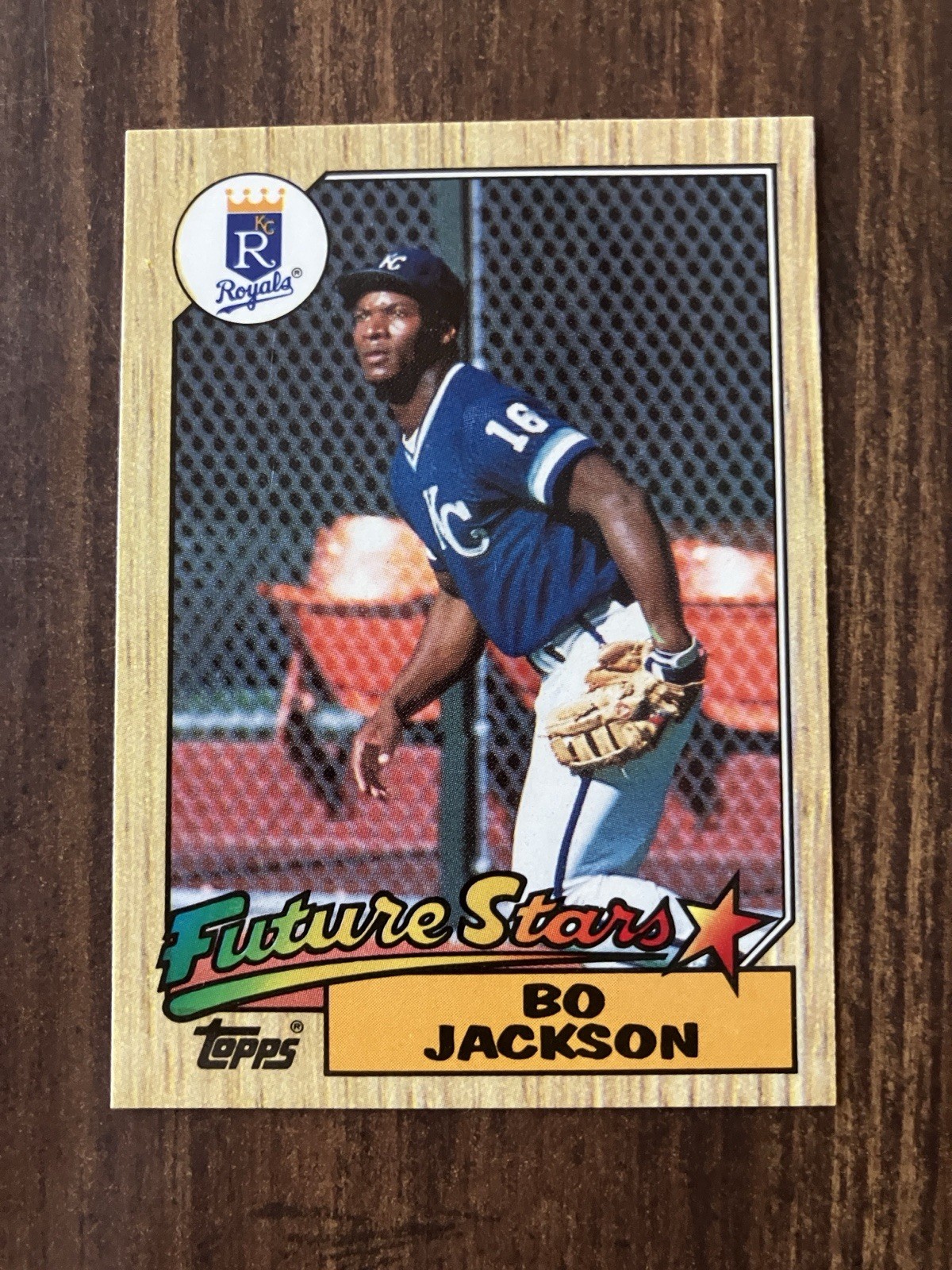 1987 Topps Tiffany- Future Stars Bo Jackson #170 Collector’s Edition