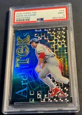 2000 MARK MCGWIRE TOPPS TEK ARCHITEKS REFRACTOR #A5 PSA 9 POP 6  (244)