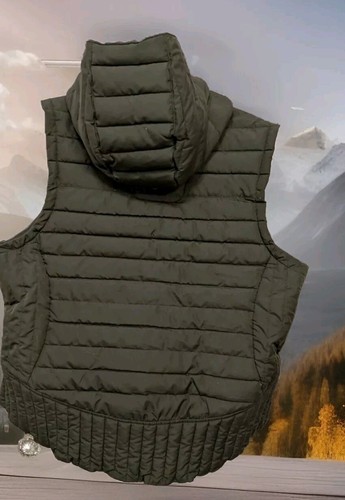 Aventura Soltex Hoodie Vest Puffer Size XXL Full Zip Green - Picture 2 of 16