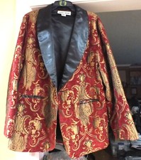 Rare Vintage Fancy Men's Nine Deep Clothing Jacket Sz. XL NWOT Made in USA