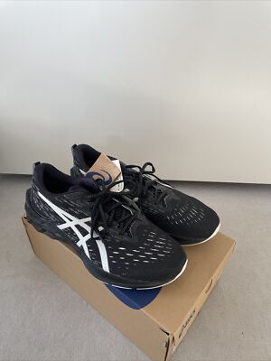ASICS NOVABLAST 2 BLACK Laufschuhe US14 UK13 EUR 49 Schwarz Handballschuhe