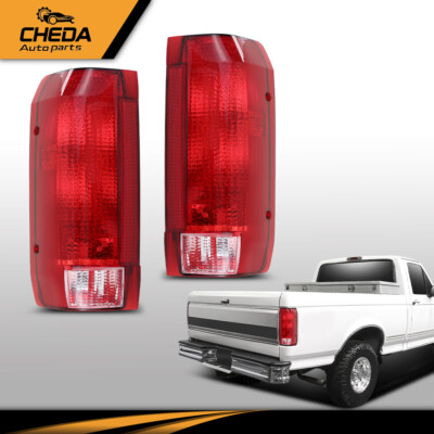 #ad Fit For Ford Bronco 90 97 F150 F250 F350 Tail Lights Lamp Left right Pair Set $31.79