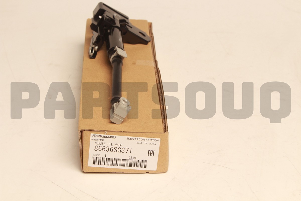 86636SG371 Genuine Subaru NOZZLE H L WASHERLH 86636-SG371 | eBay