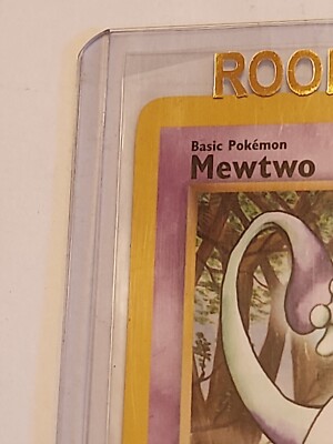 🔥 2000 Pokemon Mewtwo 12 Black Star Promo Card Nintendo Power