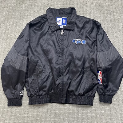 Vintage 90s Orlando Magic Logo Athletic Zip Up Jacket NBA