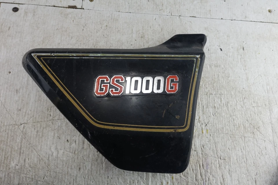 1979 1980 79 80 Suzuki GS1000 GS1000G GS850 G panel de cubierta lateral derecho Foto 2 de 4