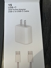 20W Charger usb-C Adapter And Cable
