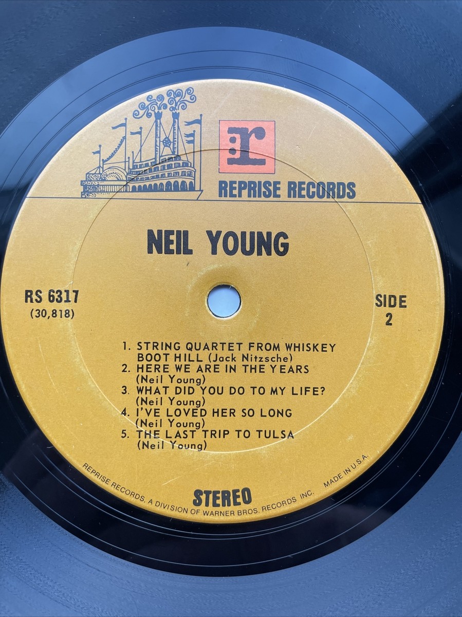 NEIL YOUNG Self Titled LP ORIGINAL 1968 Reprise Records RS 6317 | eBay