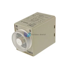 AH3-3 Power On Delay Timer Time Relay 8 Pins AC 110V 0-10 Second✦Kd