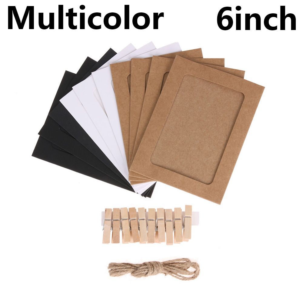 Paper Craft Party Supplies DIY Wall Hanging Picture Cards Photo Frame