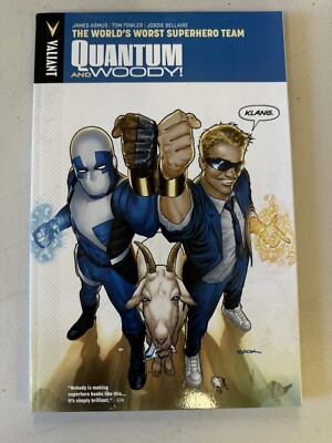 Quantum and Woody Volume 1: The World's Worst Superhero Team TPB Very Good