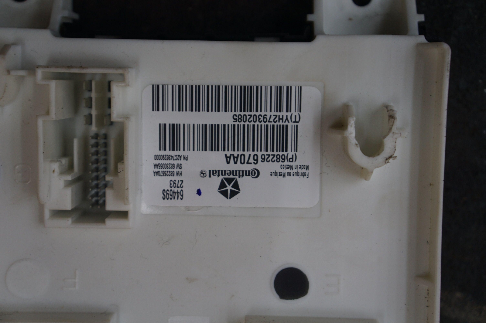Body Control Module Ecu 68226670aa Maserati Quattroporte Ghibli 2013-17+