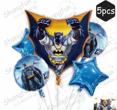 Party Batman Baby Shower Decorations Batman Happy Birthday Balloon