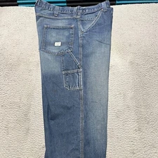 Signature by Levi Strauss & Co Gold Label Carpenter Jeans Mens Fit 40x31 Baggy