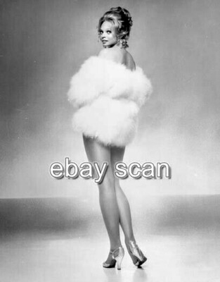 ACTRESS JULIET PROWSE FUR COAT LEGGY CHEESECAKE 8X10 PHOTO 83 | eBay