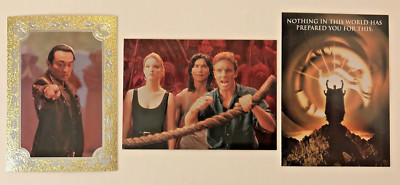PROMO CARDS: MORTAL KOMBAT MOVIE 1995 Skybox: 3 DIFFERENT TWO FOIL SAMPLE & #S1