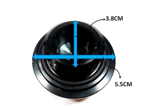 Black JDM Engine Oil Filler Cap for Toyota Levin Corolla MR2 Yaris Supra 3JZ - Picture 5 of 5
