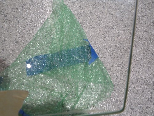 63-67 C2 Corvette LH Coupe Vent Window Glass-Dated XJ (Feb. 65)-Orig GM-Survivor - Picture 3 of 3