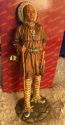 *RARE* Medicine Man Warrior Native American Statue