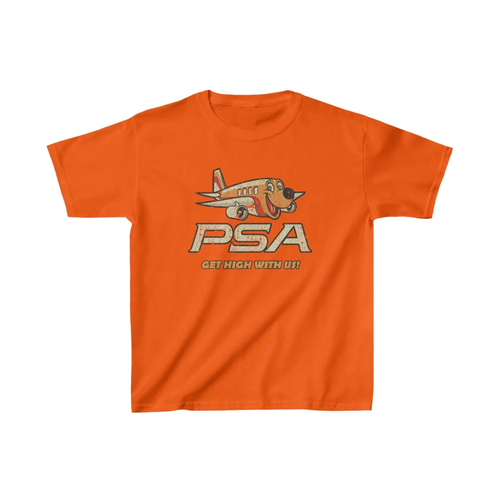 Pacific Southwest Airlines (PSA) 1982 Vintage Kid's T-Shirt - Picture 23 of 36