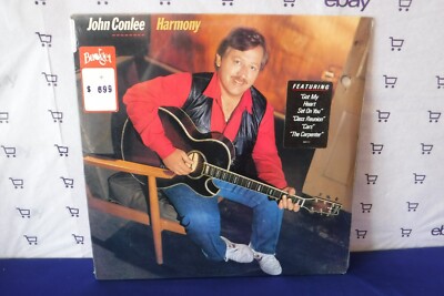 John Conlee, Harmony, 1986 Columbia FC 40257 Country Hype Sticker ...