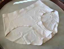 Rhonda Shear Ivory Invisible Body Brief Smoothing Panties Full Coverage NEW