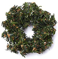 Lot of 24 WREATHS 3" Wreath  New Need to be 'opened' 