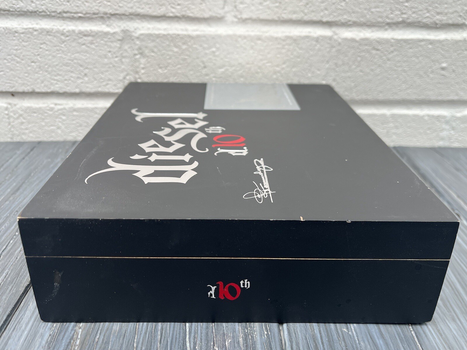 Diesel d.10th 6x54T Empty Wooden Cigar Box 9.25" x 7.0" x 2.25" eBay