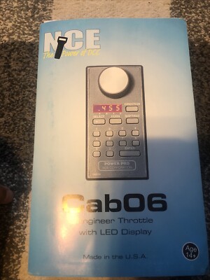 Nce Cab06 Engineer Cab Digital Controller with LED Display Unused