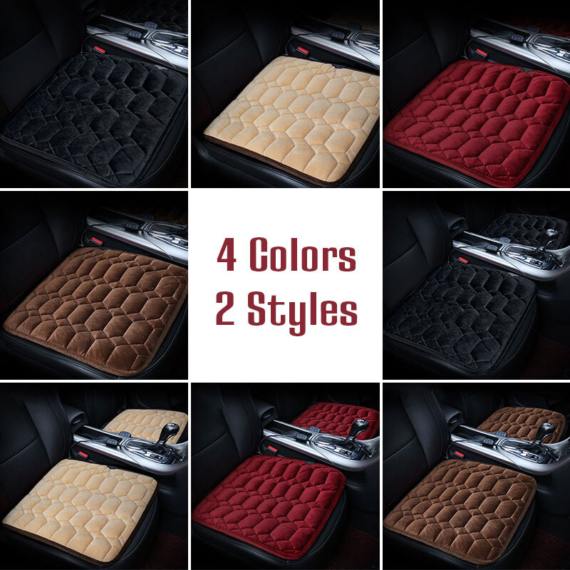 heating pad with cigarette adapter Universal Car Plush Seat Heating Pad Cushion Cigar Lighter/USB Socket  Heater Pad