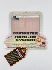 Novelty Gag Gift Computer Back-Up kit Pencils & Paper tablet Y2K Crash Test