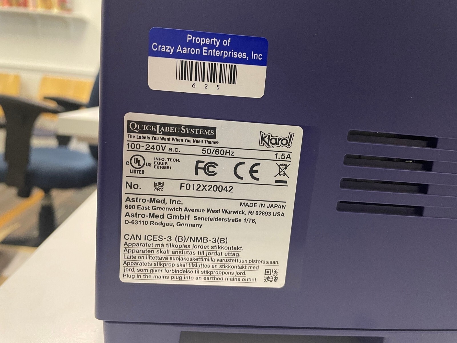 Kiaro! / Kiaro! QL111 4Color Printhead & Maintenance Cartridge Bundle