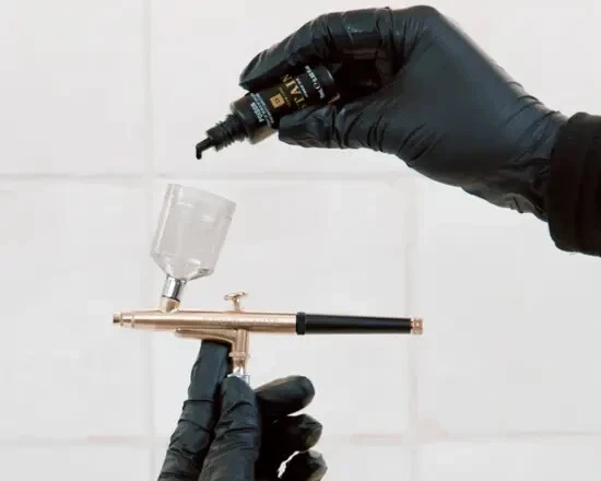 Brow Code Professional Stain Hybrid Brow Dye Kit – Airbrush System | 9 Shades + - Image 3 of 4