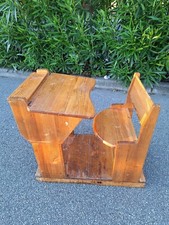 Banco Di Scuola Vintage Primi Del '900 Legno Di Abete Rosso