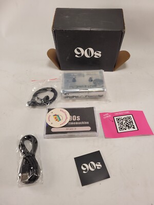 90's Time Machine Forever Walkman, Cassette, Headphones and Box