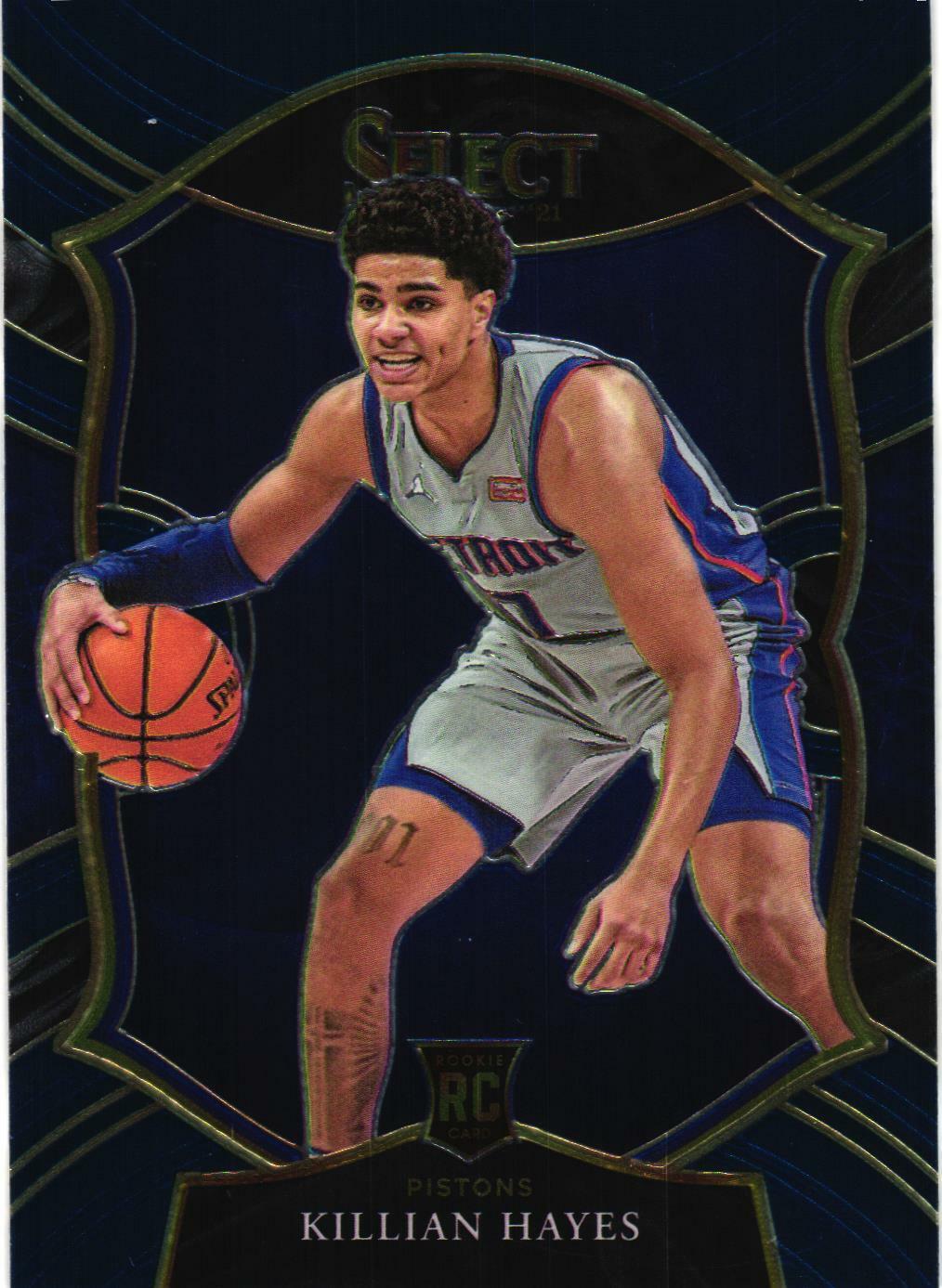 2020 Panini Select #67 Killian Hayes Blue Retail Variation Rookie Card RC