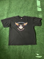 Vtg Harley Davidson T-shirt, Eagle 90s men  s XL black faded   