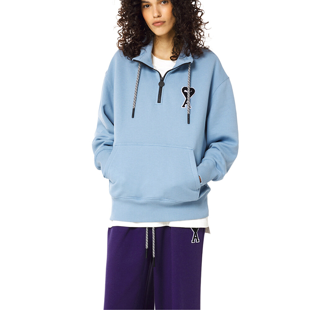 【中古】AMI x PUMA★Half-Zip Sweatshirt アミパリス 中古】AMI x PUMA☆Half-Zip Sweatshirt アミパリス PUMA Mens