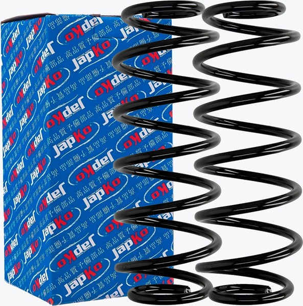 2X Japko Federn Fahrwerksfedern Spiralfedern Hinten FüR Ford Mondeo IV BA7-image