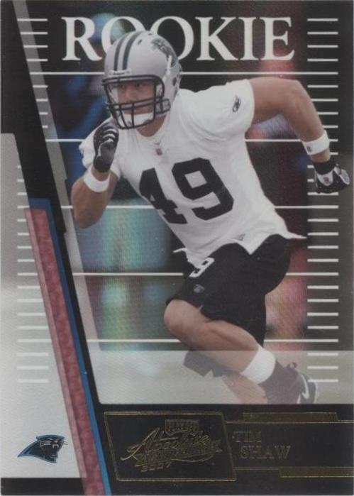 2007 Playoff Absolute Memorabilia Tim Shaw #186 - 1 of 2