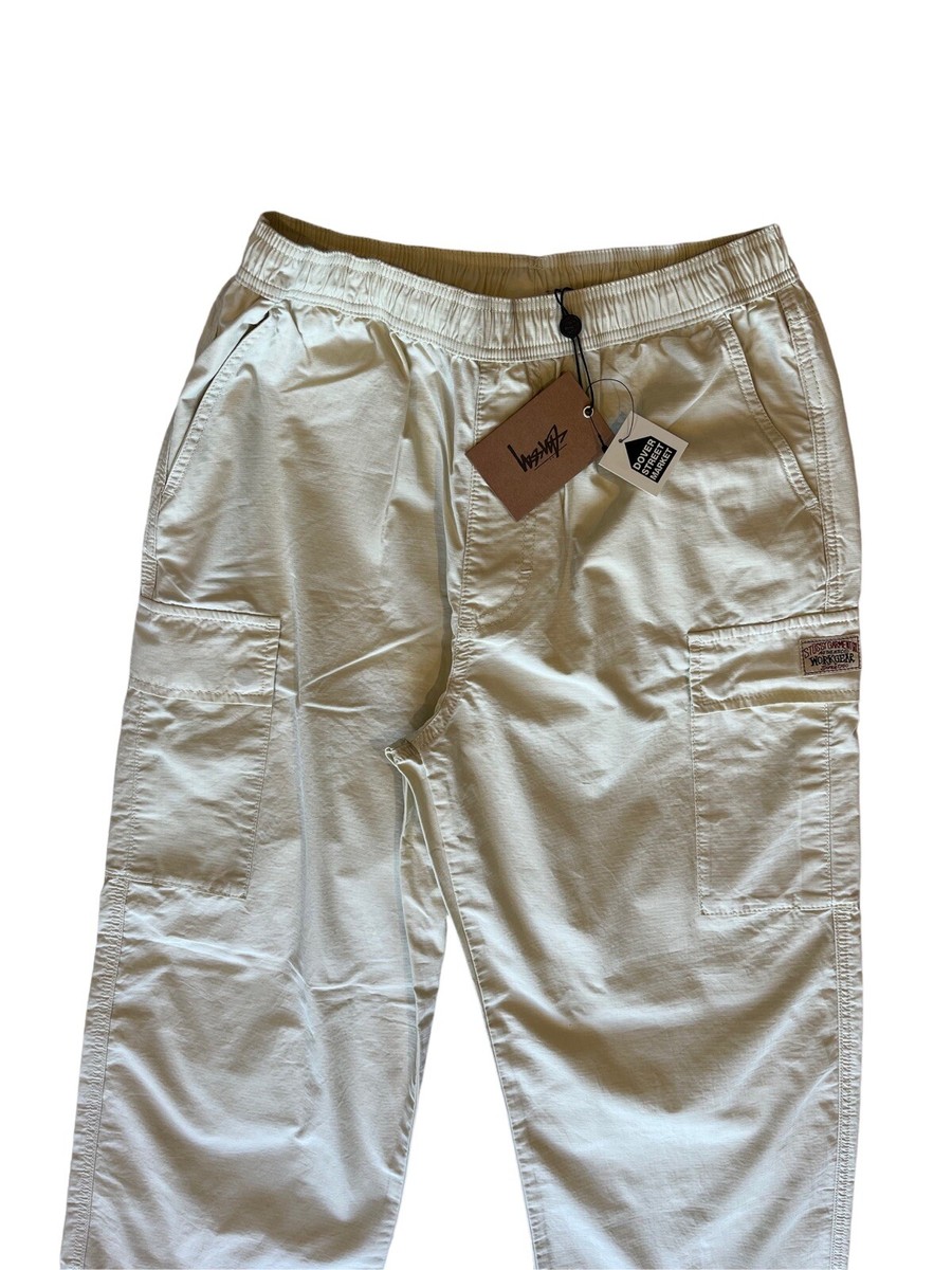 Stussy Ripstop Cargo Beach Pant Cream | eBay