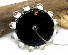 Handmade Lampwork Glass Beads From Murano OOAK Tamara Yarilo Brand 1 Pcs