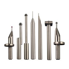 Height Gauge Ruby/Tungsten Steel Ball Probes &phi;6mm Clamping Rod 1PC