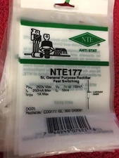 NTE 177 SI, GENERAL PURPOSE RETIFIER FAST SWITCHING 200V 1A